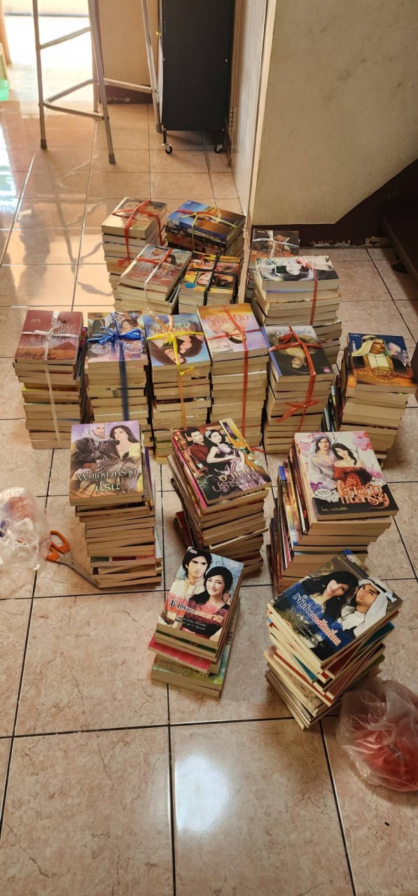Bán bao sách tiểu thuyết 298 cuốn